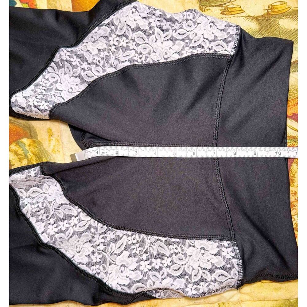 Equine Couture Spicy Girl Chili Tights by EC Size Small Breeches Lace Lot of 2 - Picture 8 of 15